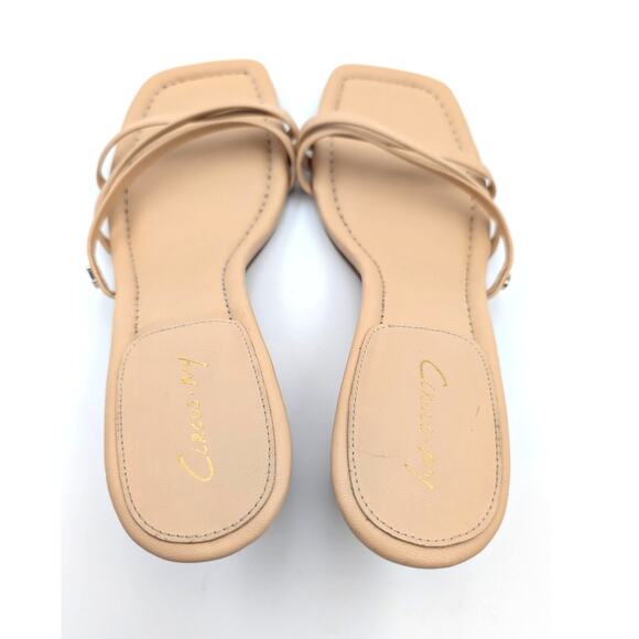 Circus NY by Sam Edelman Cecily Strappy Kitten Heel Sandals Size US8M EU38.5 - Picture 5 of 11